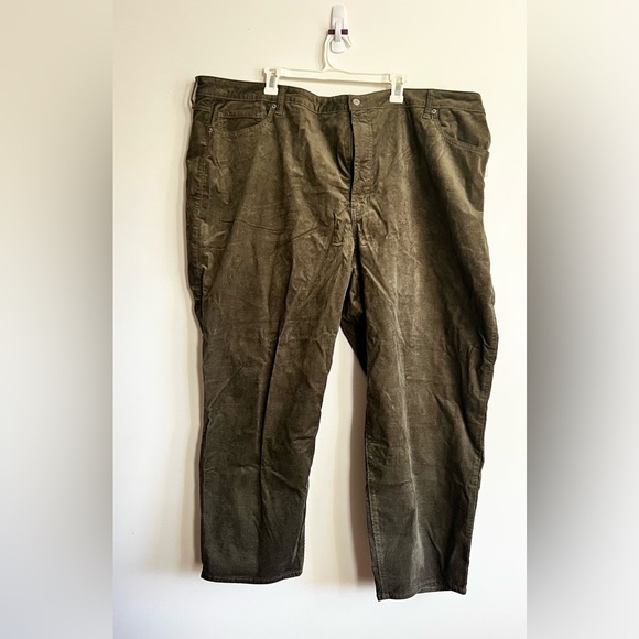 Old Navy High-Waisted OG Straight
Corduroy Ankle Pants Olive Trousers 28W - Picture 8 of 12